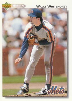 #414 Wally Whitehurst - New York Mets - 1992 Upper Deck Baseball