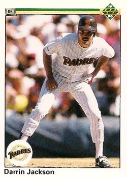 #414 Darrin Jackson - San Diego Padres - 1990 Upper Deck Baseball