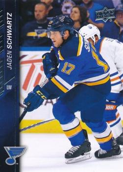 #414 Jaden Schwartz - St. Louis Blues - 2015-16 Upper Deck Hockey