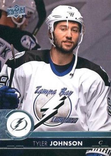 #414 Tyler Johnson - Tampa Bay Lightning - 2017-18 Upper Deck Hockey