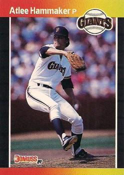 #414 Atlee Hammaker - San Francisco Giants - 1989 Donruss Baseball