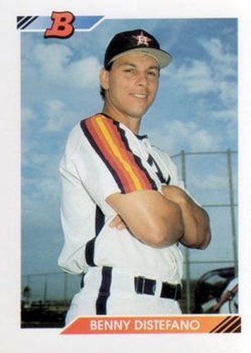 #414 Benny Distefano - Houston Astros - 1992 Bowman Baseball
