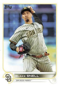 #414 Blake Snell - San Diego Padres - 2022 Topps Baseball