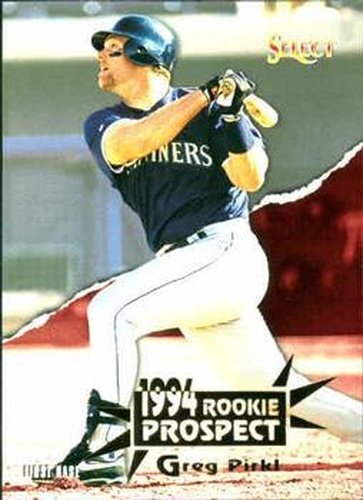 #414 Greg Pirkl - Seattle Mariners - 1994 Select Baseball