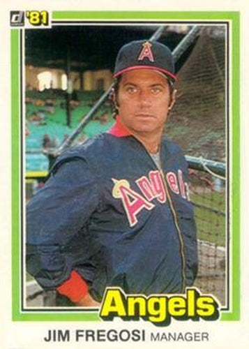#414 Jim Fregosi - California Angels - 1981 Donruss Baseball
