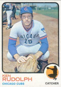 #414 Ken Rudolph - Chicago Cubs - 1973 Topps Baseball