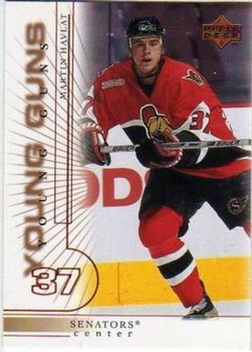 #414 Martin Havlat - Ottawa Senators - 2000-01 Upper Deck Hockey
