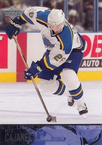 #414 Petr Cajanek - St. Louis Blues - 2003-04 Upper Deck Hockey