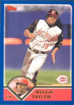 #414 Reggie Taylor - Cincinnati Reds - 2003 Topps Baseball