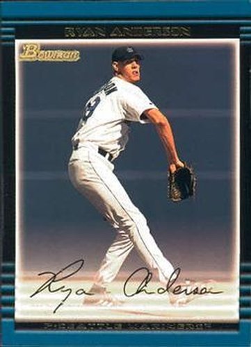 #414 Ryan Anderson - Seattle Mariners - 2002 Bowman Baseball