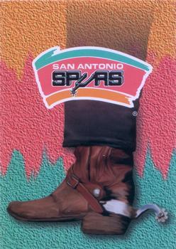 #414 San Antonio Spurs - San Antonio Spurs - 1994-95 Hoops Basketball