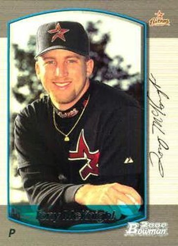 #414 Tony McKnight - Houston Astros - 2000 Bowman Baseball