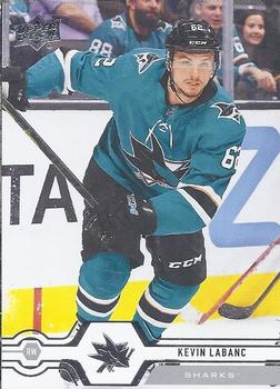 #414 Kevin Labanc - San Jose Sharks - 2019-20 Upper Deck Hockey