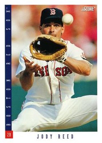 #414 Jody Reed - Boston Red Sox - 1993 Score Baseball