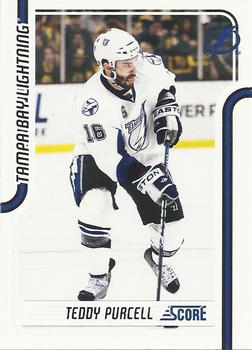 #414 Teddy Purcell - Tampa Bay Lightning - 2011-12 Score Hockey