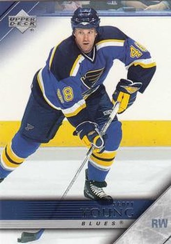 #414 Scott Young - St. Louis Blues - 2005-06 Upper Deck Hockey