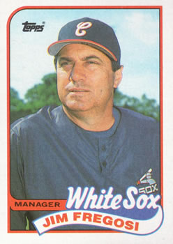 #414 Jim Fregosi - Chicago White Sox - 1989 Topps Baseball