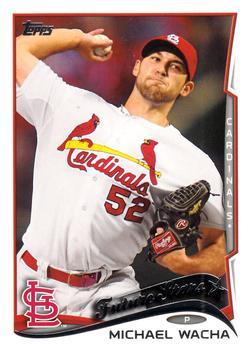 #414a Michael Wacha - St. Louis Cardinals - 2014 Topps Baseball