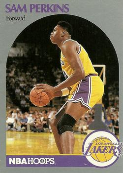 #415 Sam Perkins - Los Angeles Lakers - 1990-91 Hoops Basketball