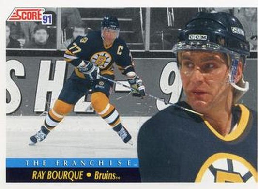 #415 Ray Bourque - Boston Bruins - 1991-92 Score American Hockey