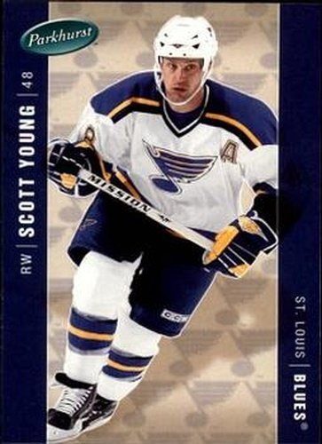 #415 Scott Young - St. Louis Blues - 2005-06 Parkhurst Hockey