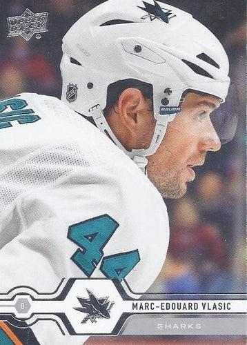 #415 Marc-Edouard Vlasic - San Jose Sharks - 2019-20 Upper Deck Hockey