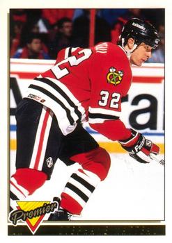#415 Stephane Matteau - Chicago Blackhawks - 1993-94 O-Pee-Chee Premier Hockey - Gold