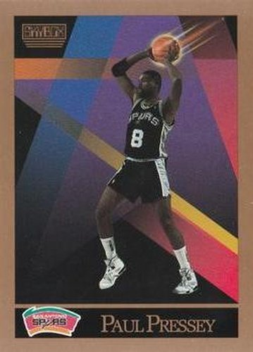 #415 Paul Pressey - San Antonio Spurs - 1990-91 SkyBox Basketball