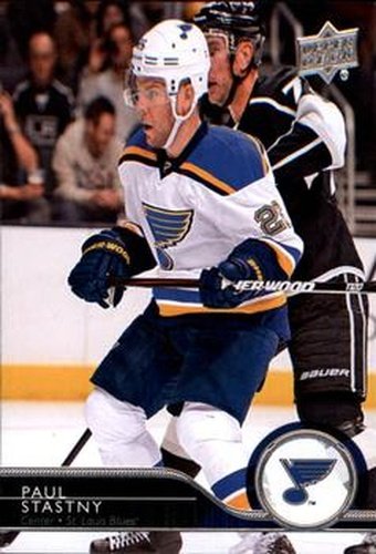 #415 Paul Stastny - St. Louis Blues - 2014-15 Upper Deck Hockey