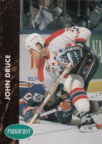 #415 John Druce - Washington Capitals - 1991-92 Parkhurst Hockey