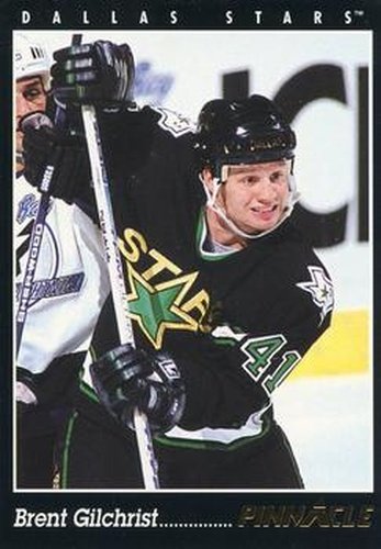 #415 Brent Gilchrist - Dallas Stars - 1993-94 Pinnacle Hockey