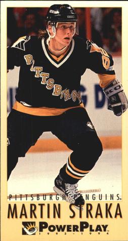 #415 Martin Straka - Pittsburgh Penguins - 1993-94 Fleer PowerPlay Hockey