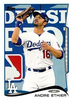 #415 Andre Ethier - Los Angeles Dodgers - 2014 Topps Baseball