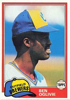 #415 Ben Oglivie - Milwaukee Brewers - 1981 Topps Baseball