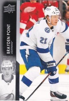 #415 Brayden Point - Tampa Bay Lightning - 2021-22 Upper Deck Hockey