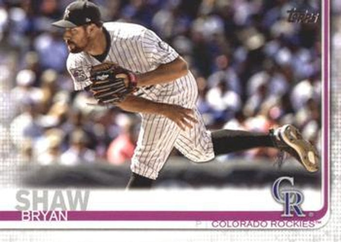 #415 Bryan Shaw - Colorado Rockies - 2019 Topps Baseball