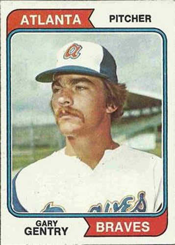 #415 Gary Gentry - Atlanta Braves - 1974 Topps Baseball