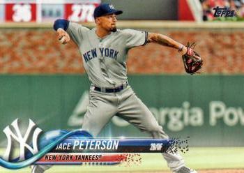 #415 Jace Peterson - New York Yankees - 2018 Topps Baseball