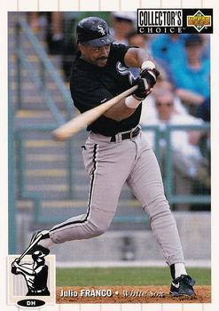 #415 Julio Franco - Chicago White Sox - 1994 Collector's Choice Baseball