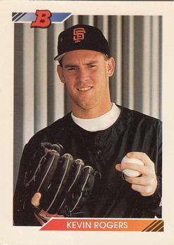 #415 Kevin Rogers - San Francisco Giants - 1992 Bowman Baseball