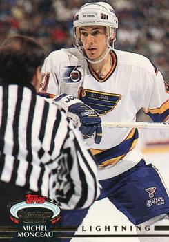 #415 Michel Mongeau - Tampa Bay Lightning - 1992-93 Stadium Club Hockey