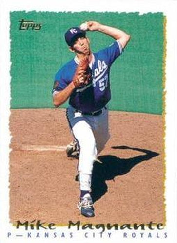 #415 Mike Magnante - Kansas City Royals - 1995 Topps Baseball