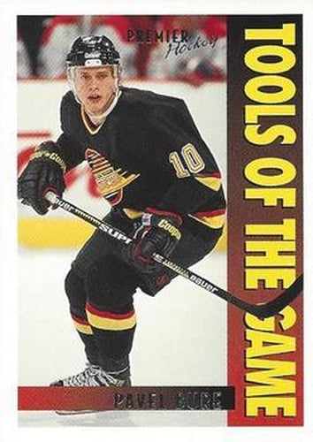 #415 Pavel Bure - Vancouver Canucks - 1994-95 Topps Premier Hockey
