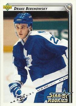 #415 Drake Berehowsky - Toronto Maple Leafs - 1992-93 Upper Deck Hockey