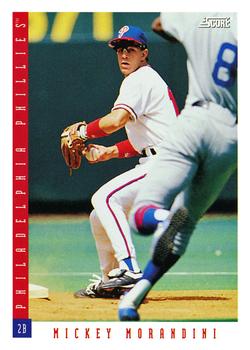 #415 Mickey Morandini - Philadelphia Phillies - 1993 Score Baseball
