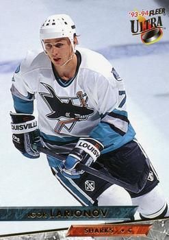 #415 Igor Larionov - San Jose Sharks - 1993-94 Ultra Hockey