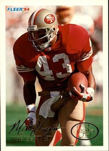 #416 Marc Logan - San Francisco 49ers - 1994 Fleer Football