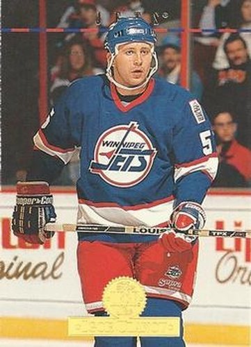 #416 Igor Ulanov - Winnipeg Jets - 1994-95 Leaf Hockey