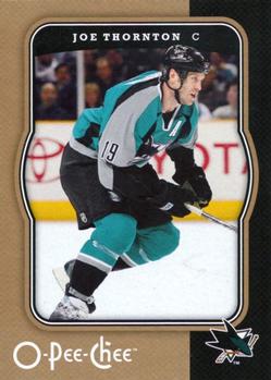 #416 Joe Thornton - San Jose Sharks - 2007-08 O-Pee-Chee Hockey