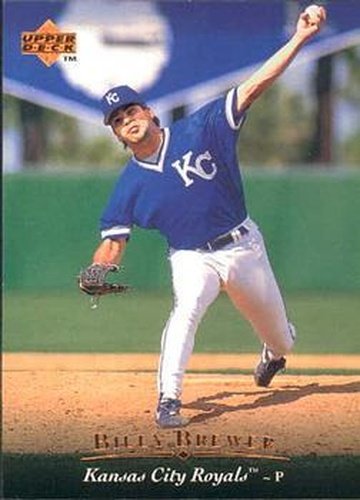 #416 Billy Brewer - Kansas City Royals - 1995 Upper Deck Baseball
